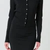 ENDLESS ROSE Matching Sets | Cardigans*-Jewel Embellished Sweater Cardigan BLACK
