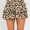 ENGLISH FACTORY Skirts | Tops*- Animal Print Smocked Skirt MULTI