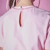 ENGLISH FACTORY Tops*- Annabelle Beaded Bow Tee