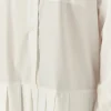 ENGLISH FACTORY White Dresses | Tops*- Anne Colorblocked Shirt Dress WHITE