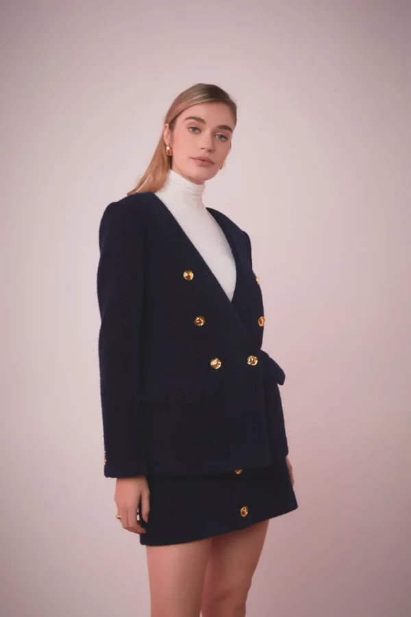 ENGLISH FACTORY Matching Sets | Skirts*- Boucle Mini Skirt
