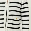 ENGLISH FACTORY Sweaters & Knits | Tops*- Braided Stripe Cardigan OFFWHITE