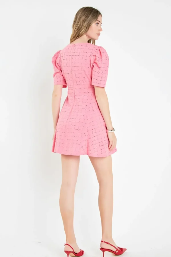 ENGLISH FACTORY Lace Dresses | Tops*- Broderie Lace Dress