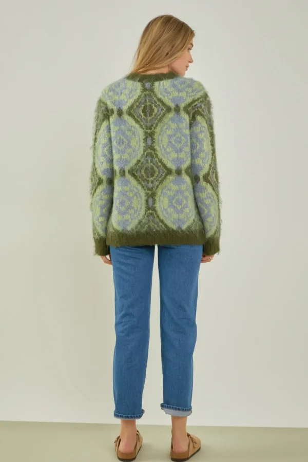 ENGLISH FACTORY Sweaters & Knits | Tops*- Brushed Mohair Tie Dye Sweater