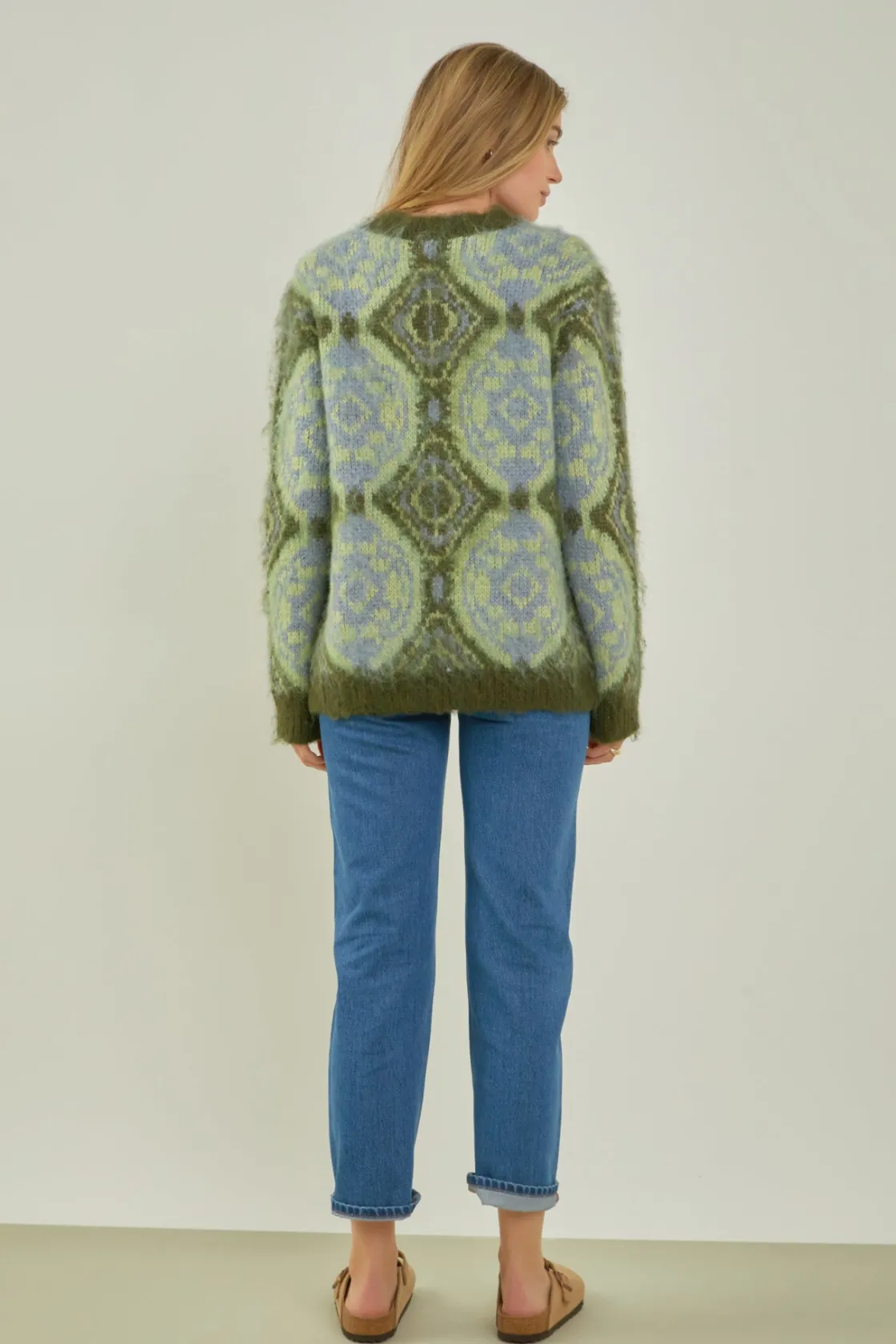 english_factory__brushed__7.webp ENGLISH FACTORY Sweaters & Knits | Tops*- Brushed Mohair Tie Dye Sweater
