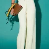 ENGLISH FACTORY Sweaters & Knits | Matching Sets*- Cable Knit Long Pants IVORY