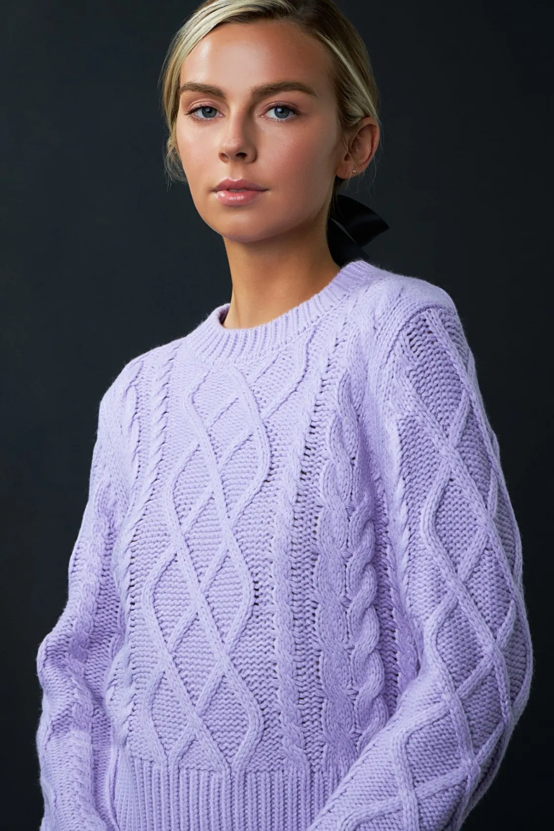 english_factory__cablekni_13.webp ENGLISH FACTORY Sweaters & Knits | Tops*- Cable-Knit Sweater