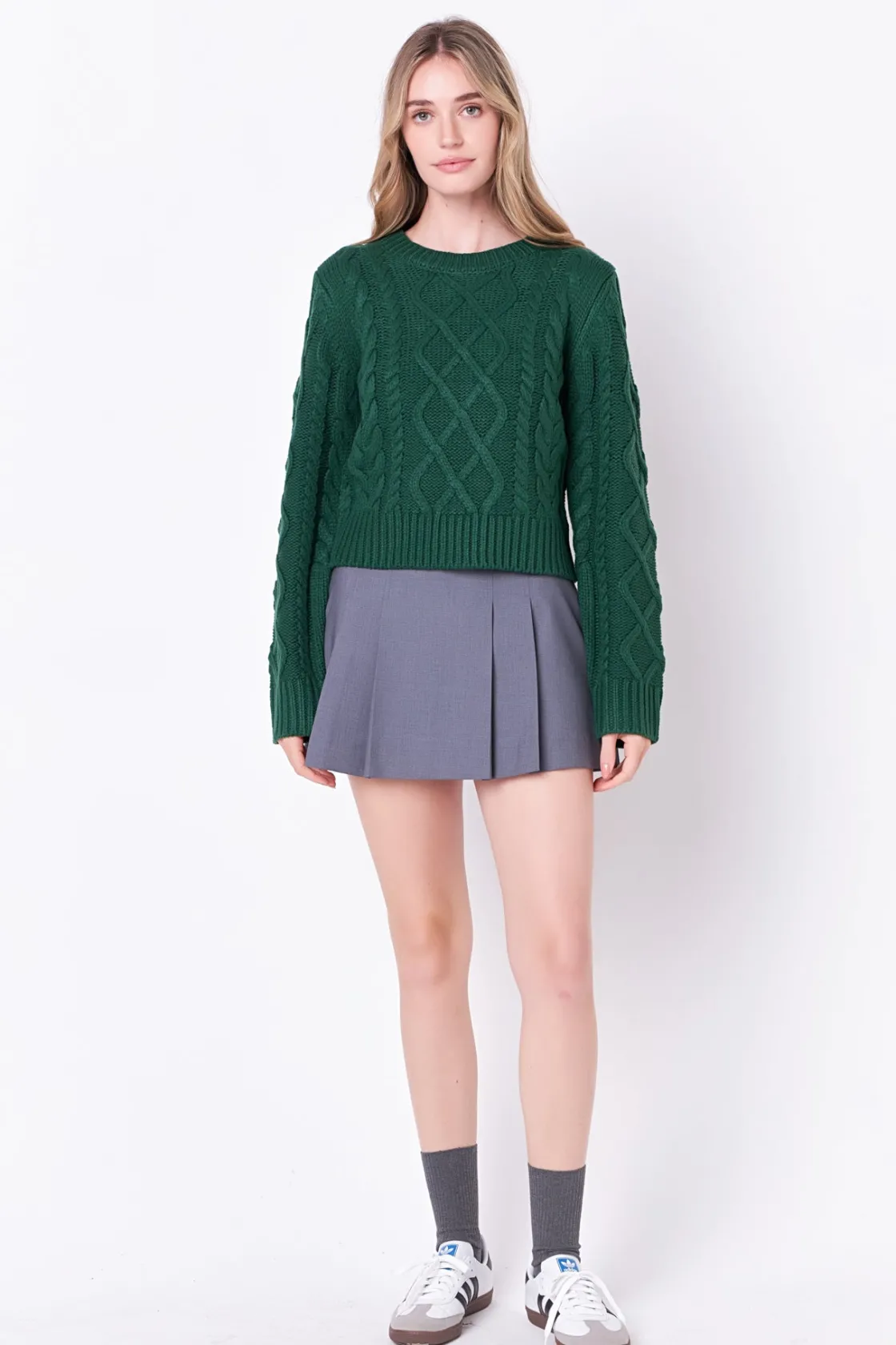 english_factory__cablekni_14.webp ENGLISH FACTORY Sweaters & Knits | Tops*- Cable-Knit Sweater