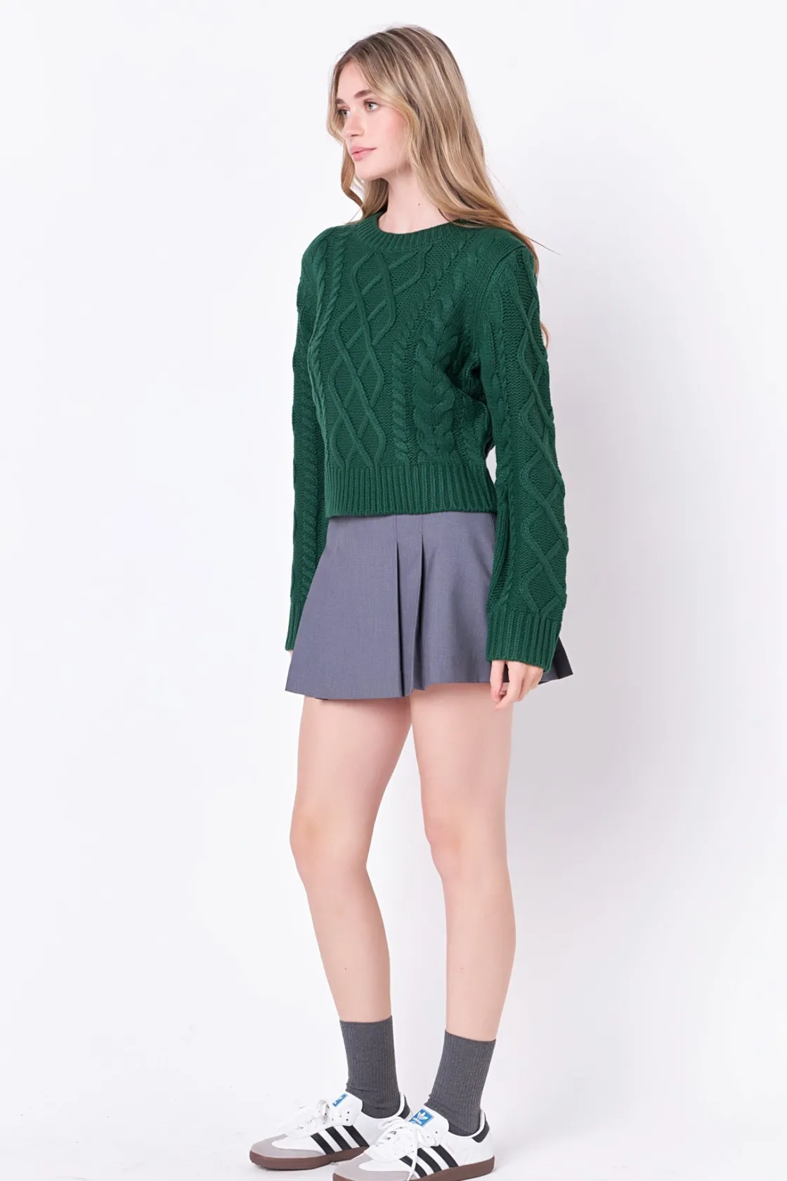 english_factory__cablekni_16.webp ENGLISH FACTORY Sweaters & Knits | Tops*- Cable-Knit Sweater