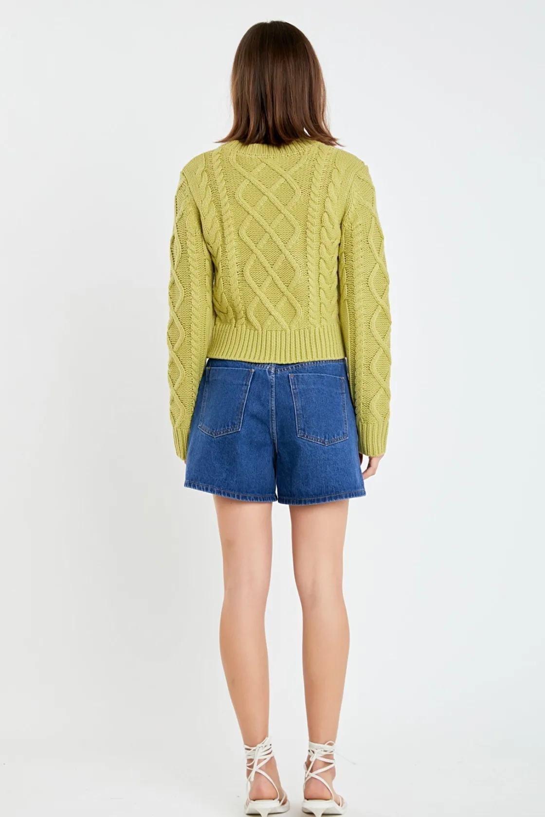 english_factory__cablekni_2.webp ENGLISH FACTORY Sweaters & Knits | Tops*- Cable-Knit Sweater
