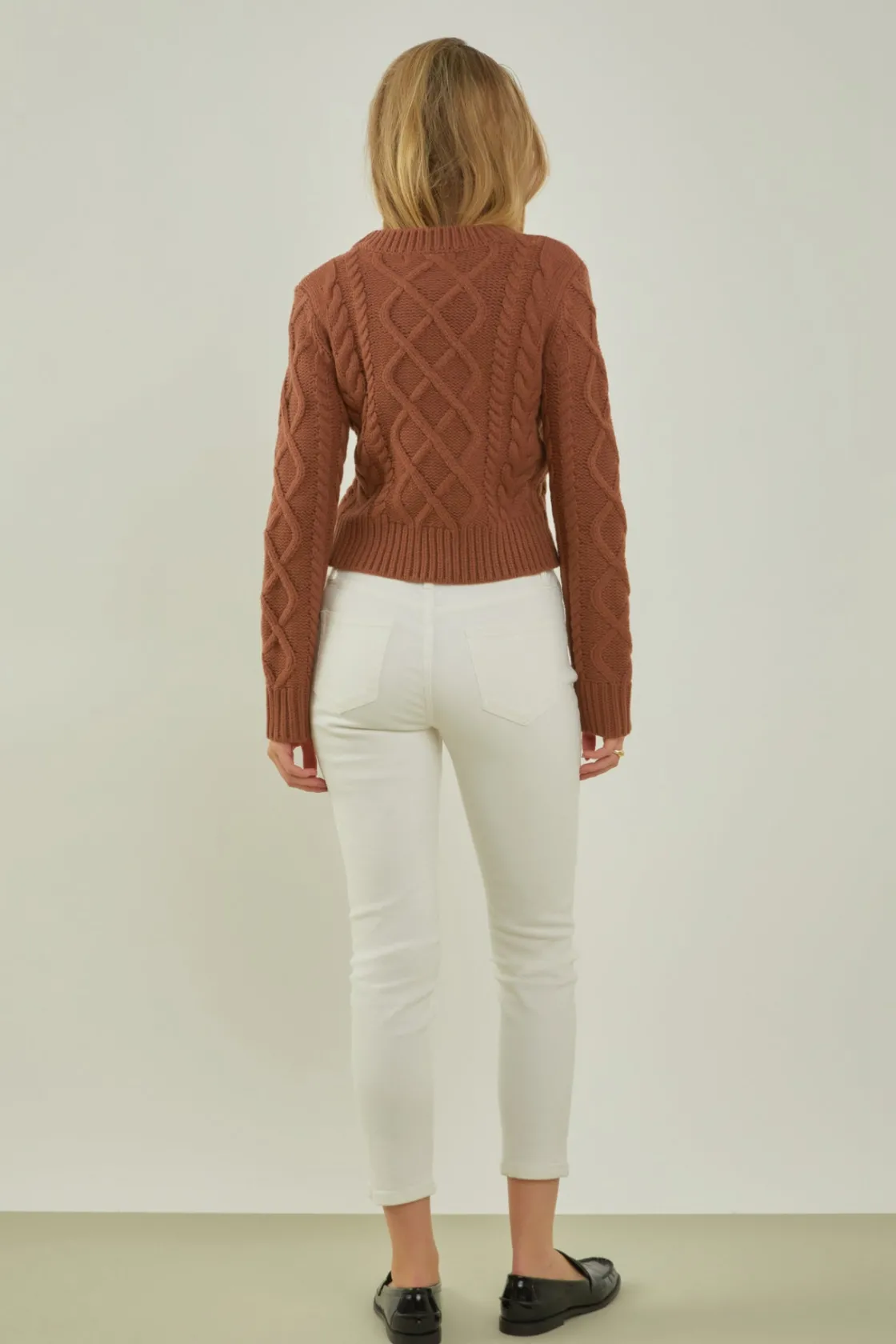 english_factory__cablekni_22.webp ENGLISH FACTORY Sweaters & Knits | Tops*- Cable-Knit Sweater