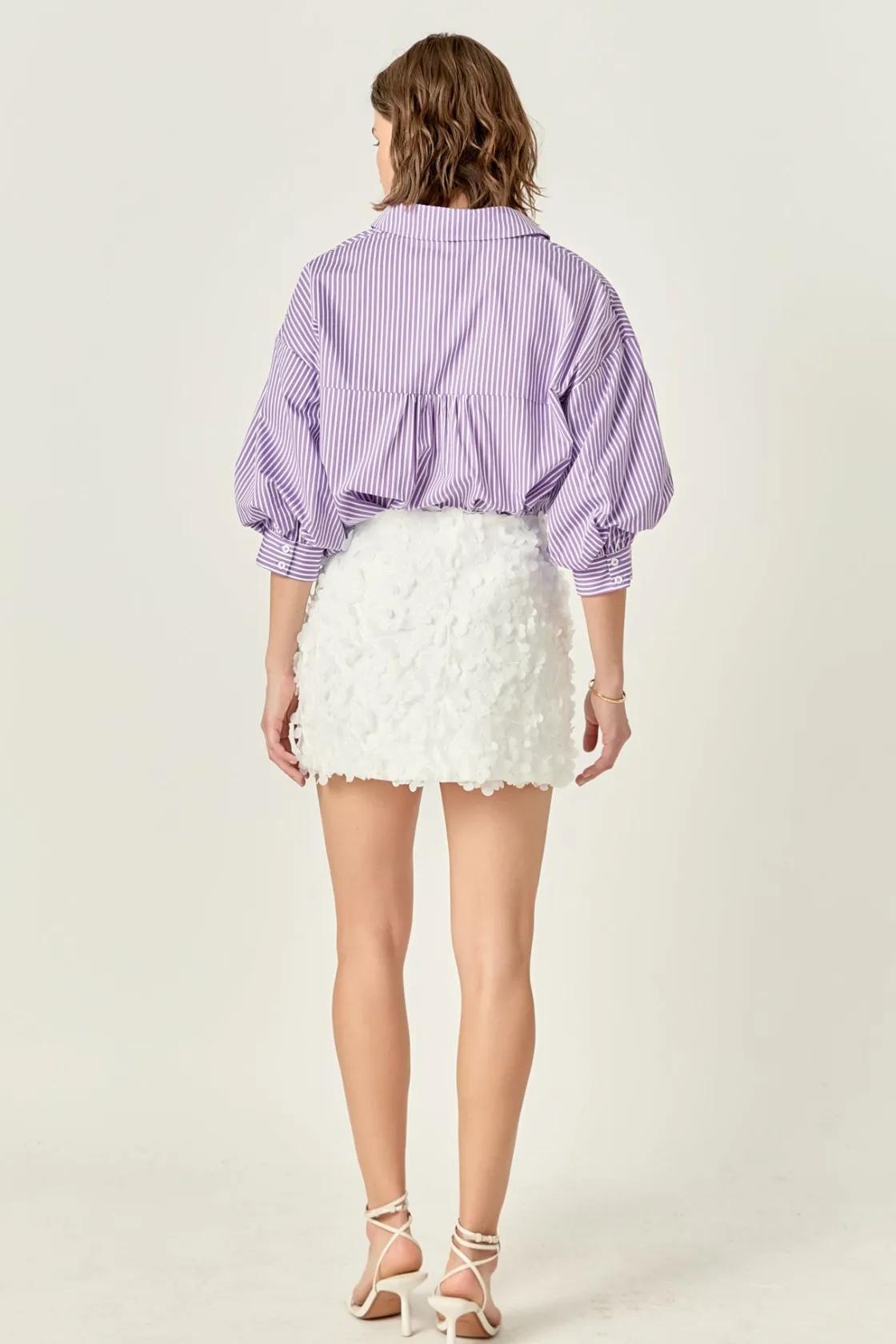 english_factory__charlott_2-1.webp ENGLISH FACTORY Skirts | Tops*- Charlotte Flower Mini Skirt OFFWHITE