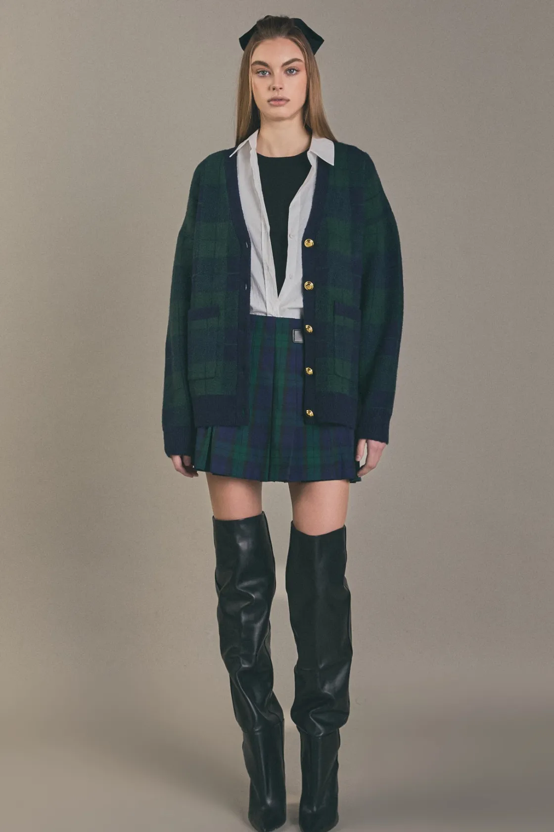 english_factory__check_sk_1.webp ENGLISH FACTORY Matching Sets*- Check Skort
