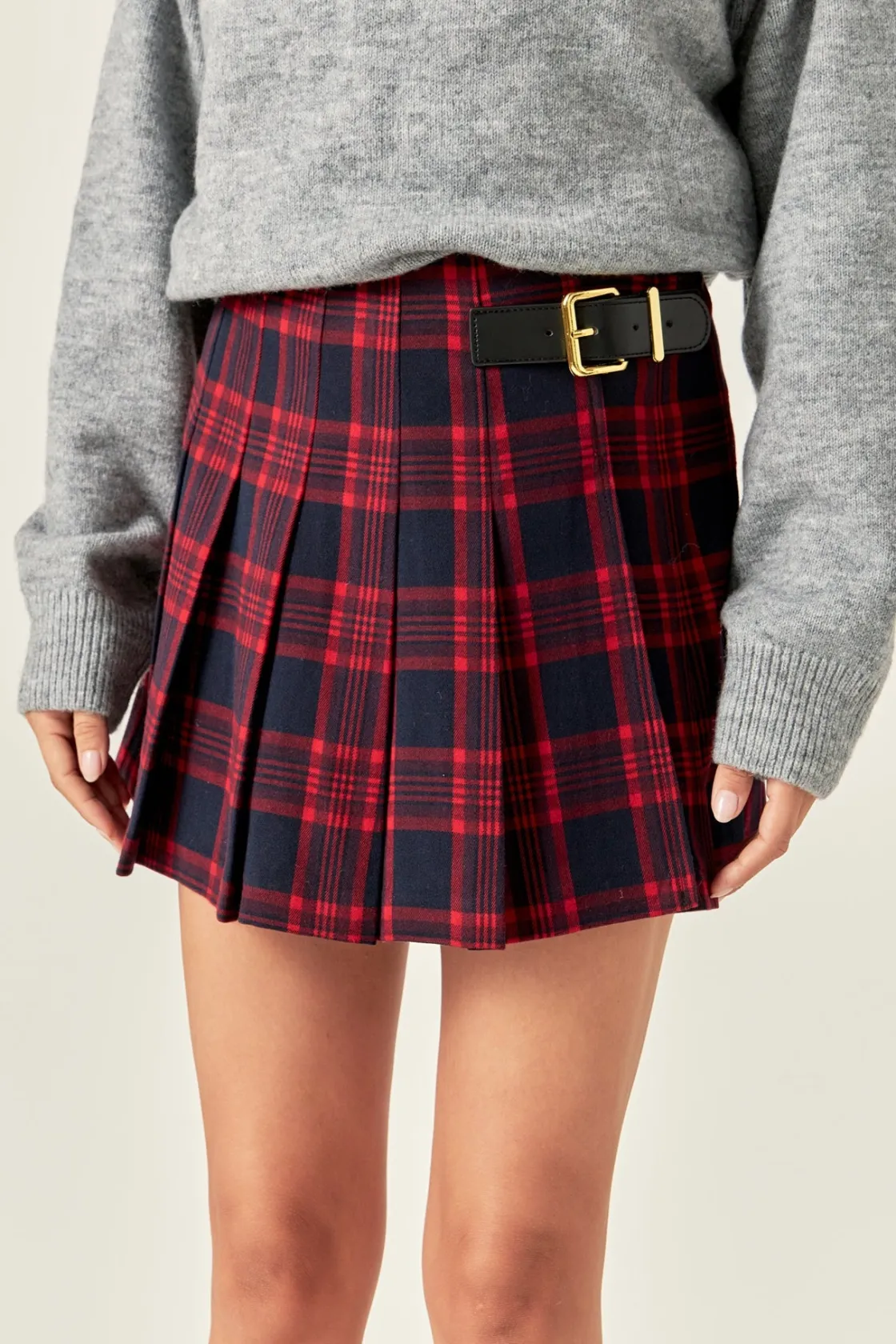 english_factory__check_sk_5.webp ENGLISH FACTORY Matching Sets*- Check Skort