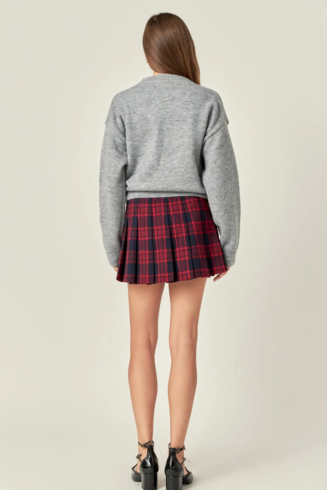 english_factory__check_sk_7.webp ENGLISH FACTORY Matching Sets*- Check Skort