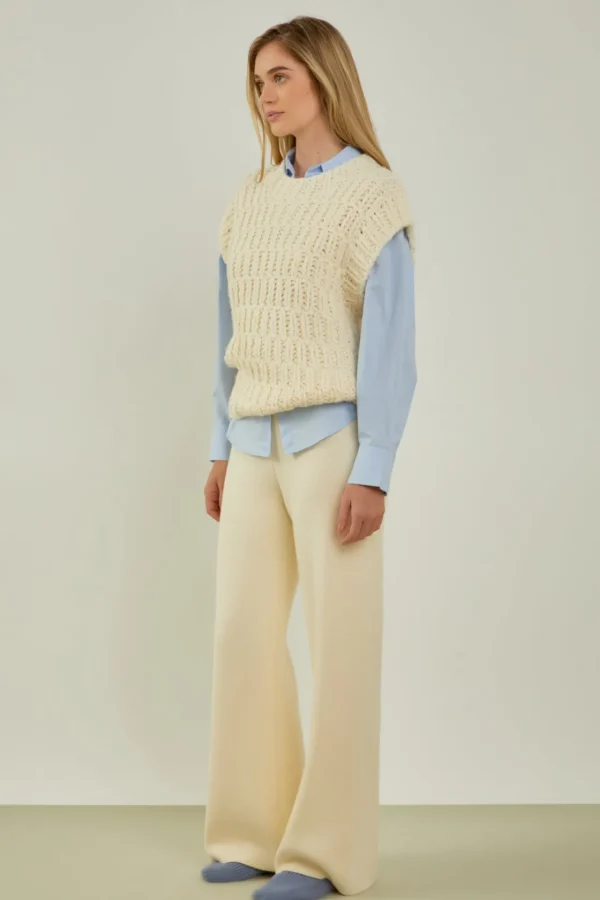 ENGLISH FACTORY Sweaters & Knits | Tops*- Chunky Knit Sweater Vest