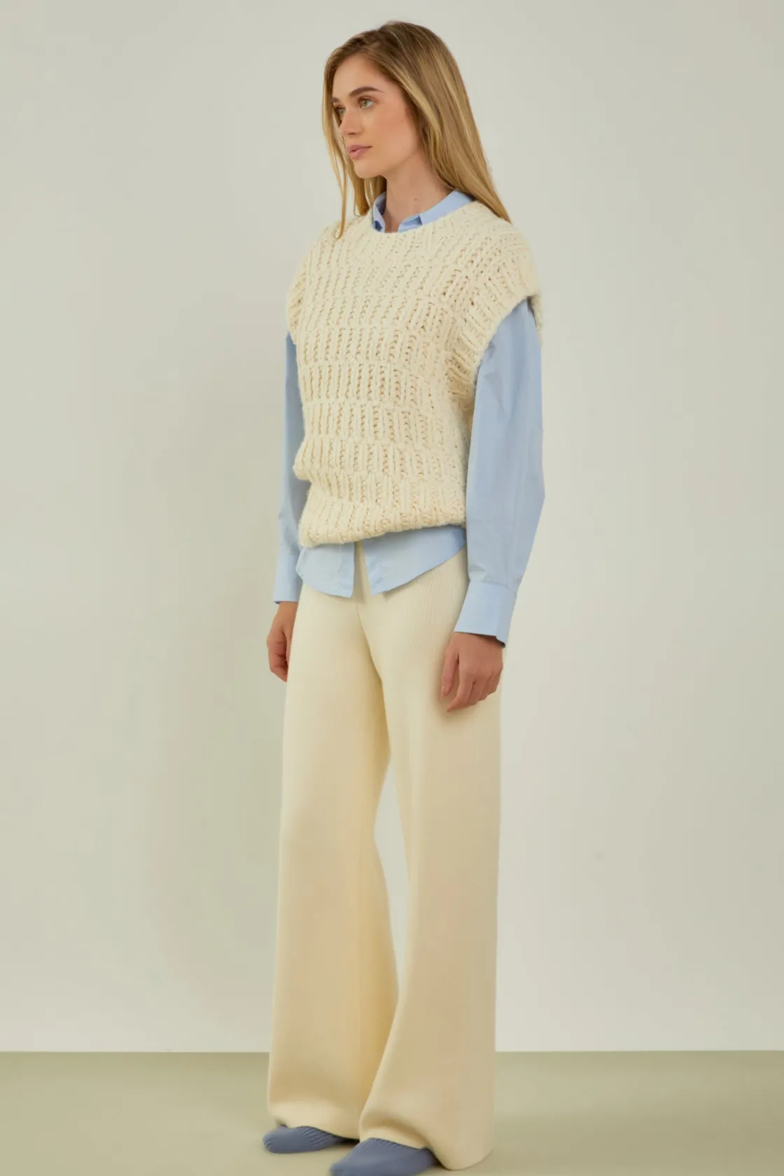english_factory__chunky_k_26.webp ENGLISH FACTORY Sweaters & Knits | Tops*- Chunky Knit Sweater Vest
