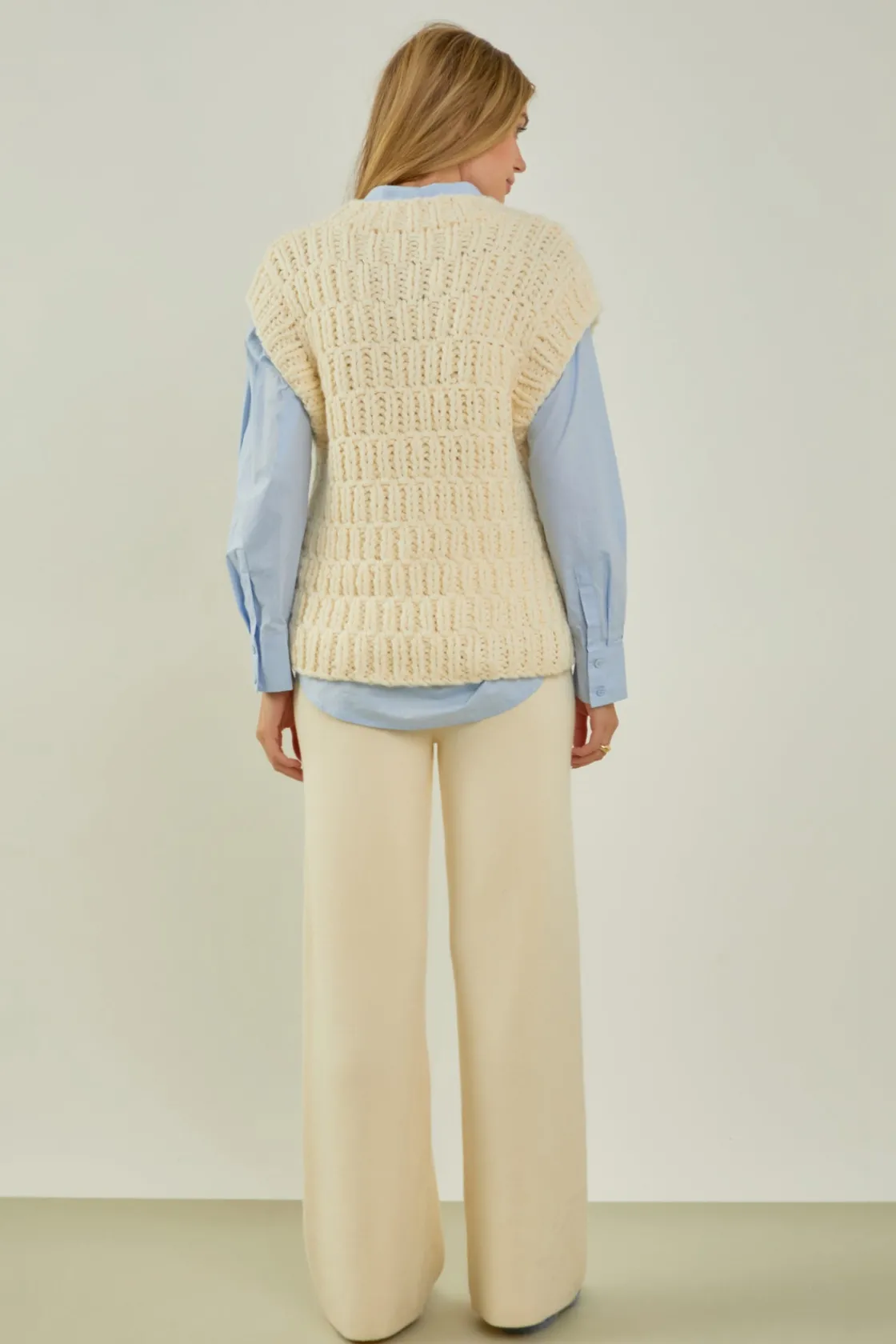 english_factory__chunky_k_27.webp ENGLISH FACTORY Sweaters & Knits | Tops*- Chunky Knit Sweater Vest