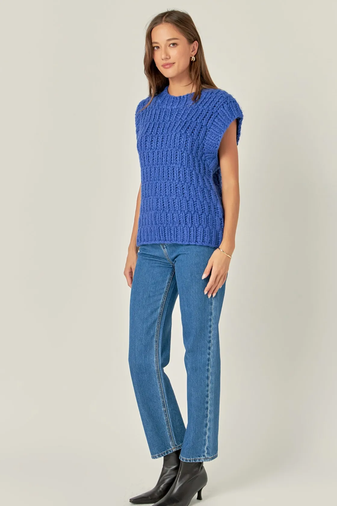 english_factory__chunky_k_36.webp ENGLISH FACTORY Sweaters & Knits | Tops*- Chunky Knit Sweater Vest