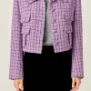 ENGLISH FACTORY Jackets & Coats | Tops*- Collar Detail Tweed Jacket