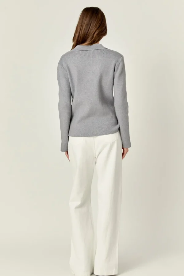 ENGLISH FACTORY Sweaters & Knits | Matching Sets*- Collared Knit Sweater