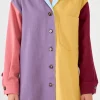 ENGLISH FACTORY Jackets & Coats | Tops*- Color Block Shirts Jacket MULTI