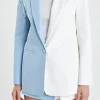 ENGLISH FACTORY Matching Sets | Blazers*- Color Block Blazer