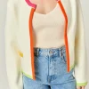ENGLISH FACTORY Sweaters & Knits | Matching Sets*- Color Block Sweater Cardigan