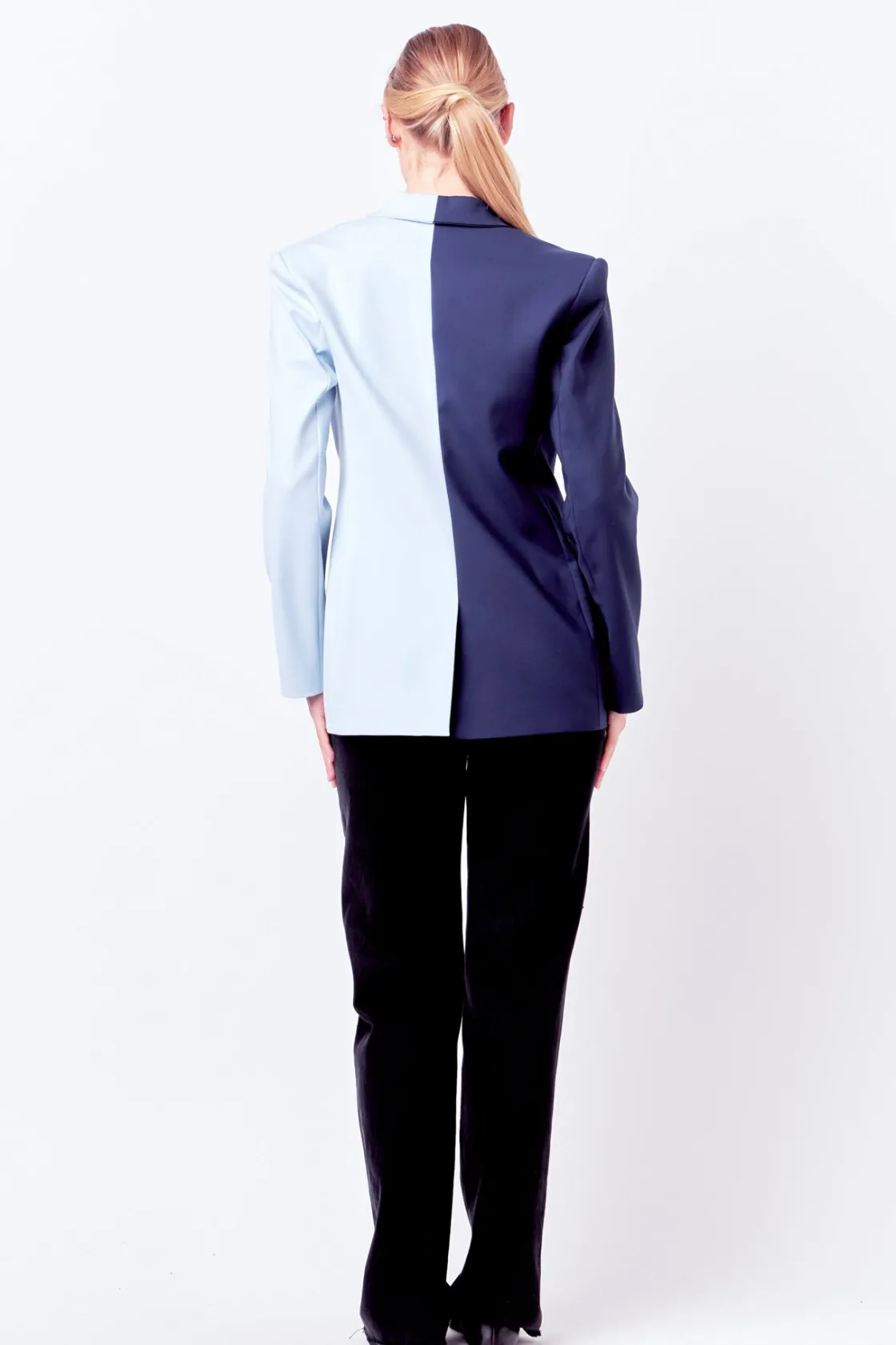 english_factory__color_bl_11.webp ENGLISH FACTORY Matching Sets | Blazers*- Color Block Blazer