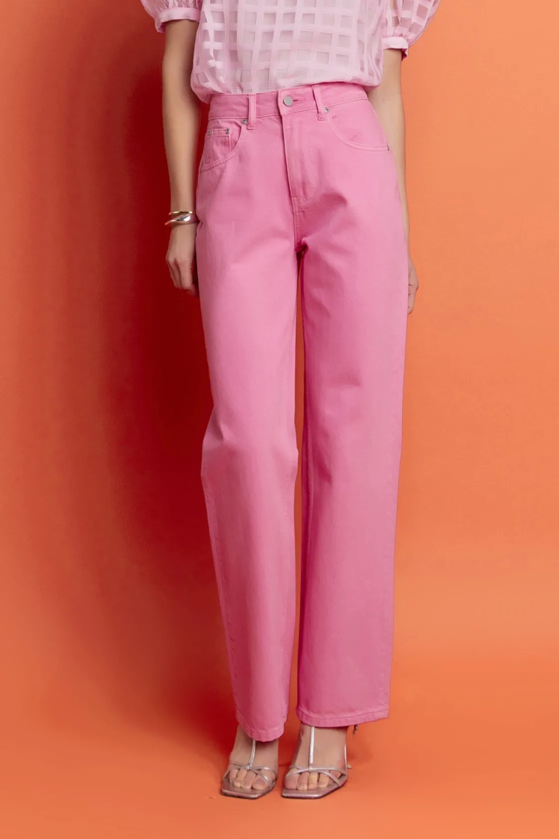 english_factory__color_fu_0.webp ENGLISH FACTORY Denim | Tops*- Color Full Length Wide Leg Jean