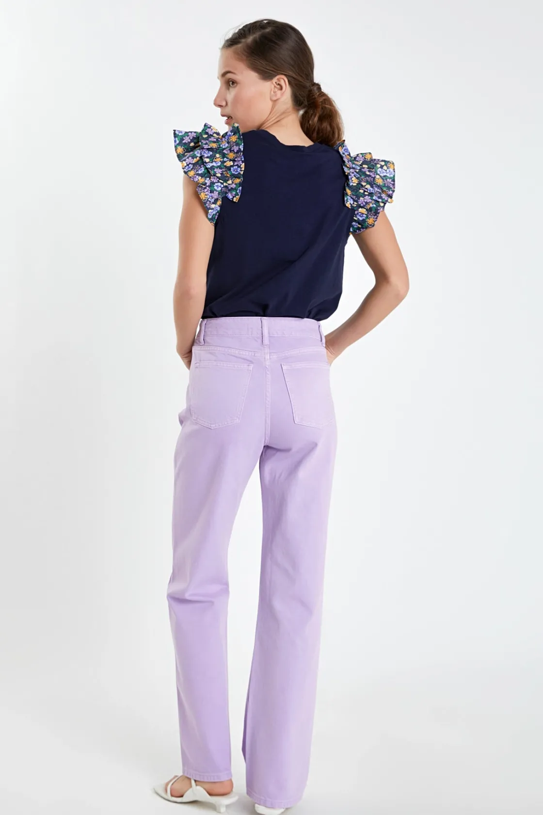 english_factory__color_fu_17.webp ENGLISH FACTORY Denim | Tops*- Color Full Length Wide Leg Jean