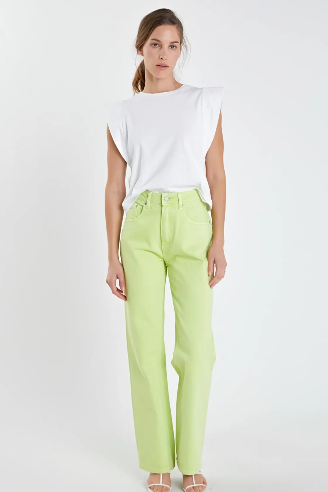 english_factory__color_fu_19.webp ENGLISH FACTORY Denim | Tops*- Color Full Length Wide Leg Jean