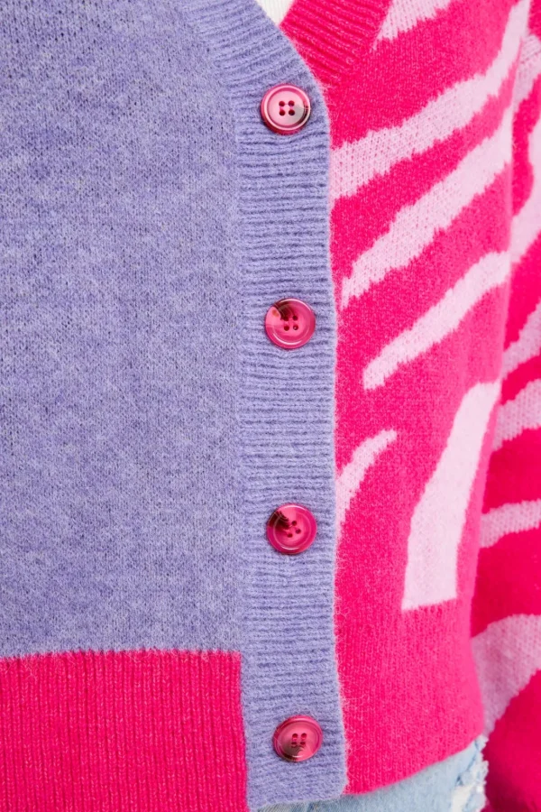 ENGLISH FACTORY Sweaters & Knits*- Combination Sweater Cardigan MULTIBLUE