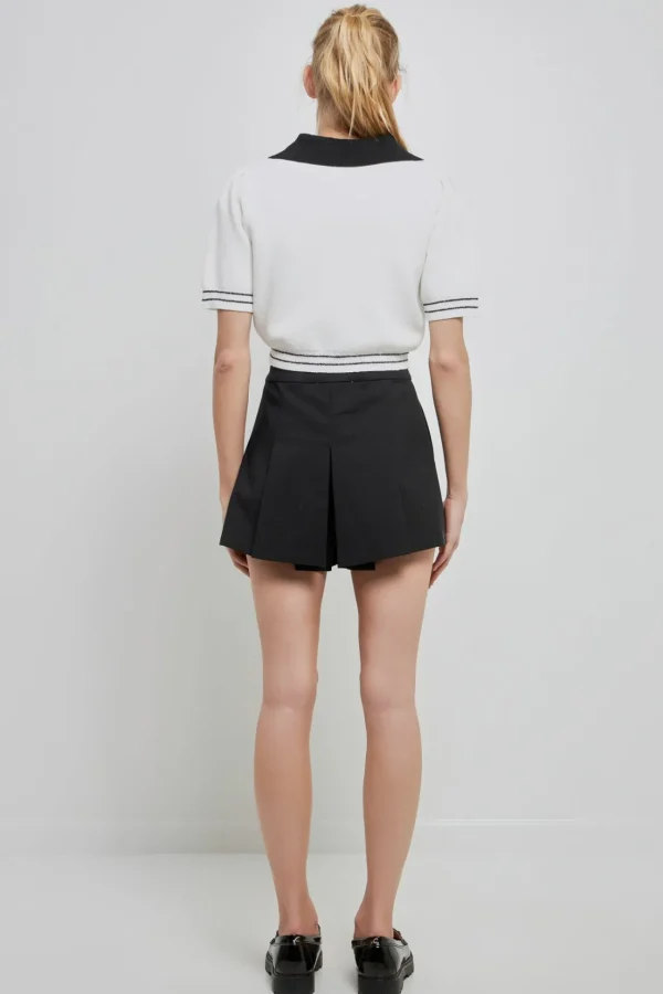 ENGLISH FACTORY Sweaters & Knits | Tops*- Contrast Cardigan