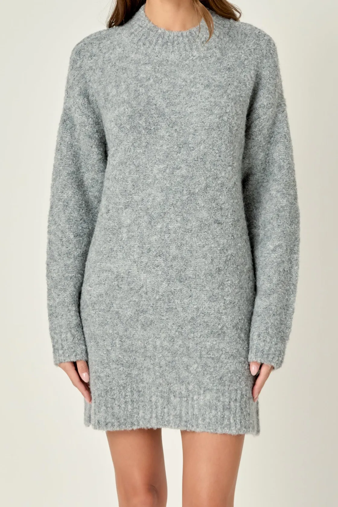 english_factory__cozy_rou_0.webp ENGLISH FACTORY Sweaters & Knits | Tops*- Cozy Round Sweater Dress