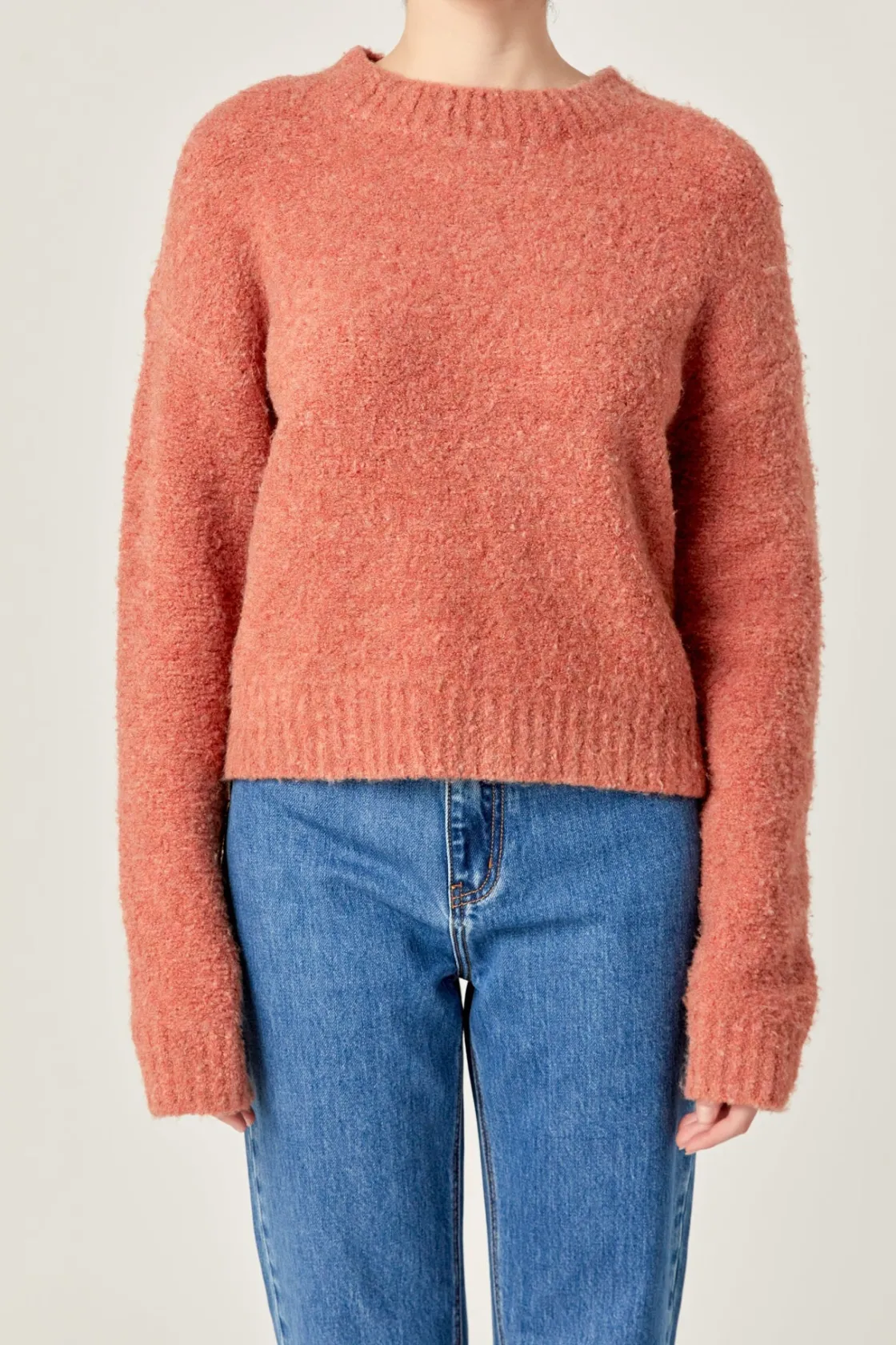 english_factory__cozy_rou_10-1.webp ENGLISH FACTORY Sweaters & Knits | Tops*- Cozy Roundneck Sweater