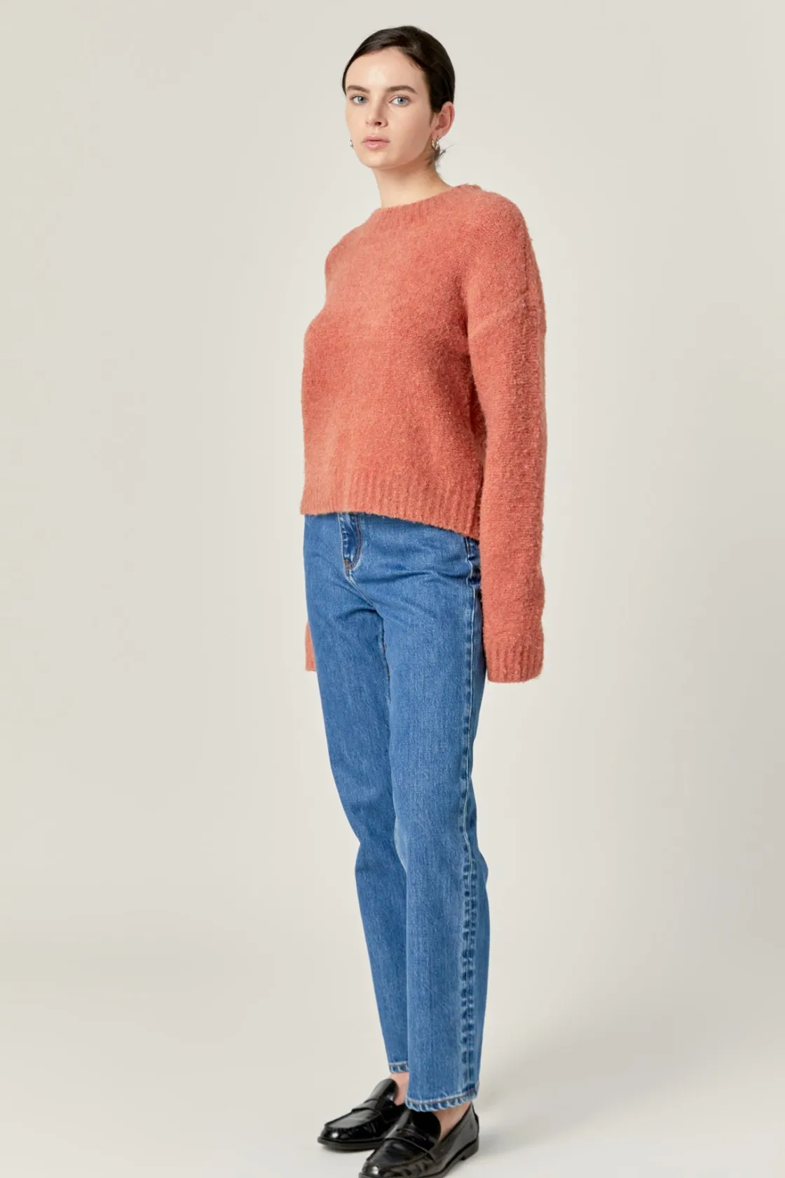 english_factory__cozy_rou_11-1.webp ENGLISH FACTORY Sweaters & Knits | Tops*- Cozy Roundneck Sweater