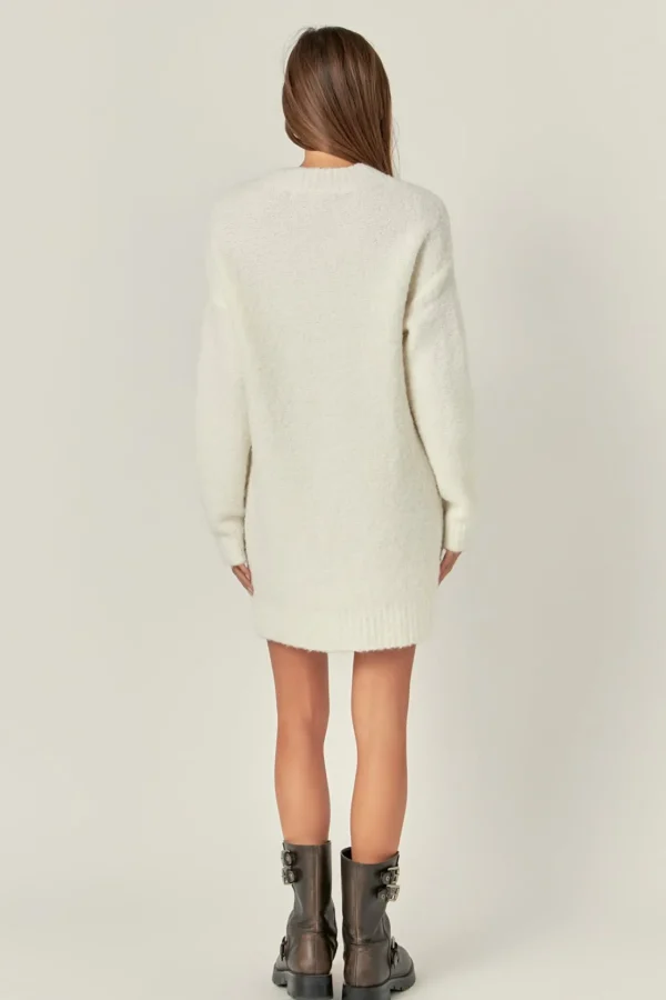 ENGLISH FACTORY Sweaters & Knits | Tops*- Cozy Round Sweater Dress