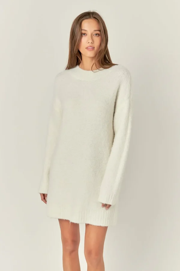 ENGLISH FACTORY Sweaters & Knits | Tops*- Cozy Round Sweater Dress