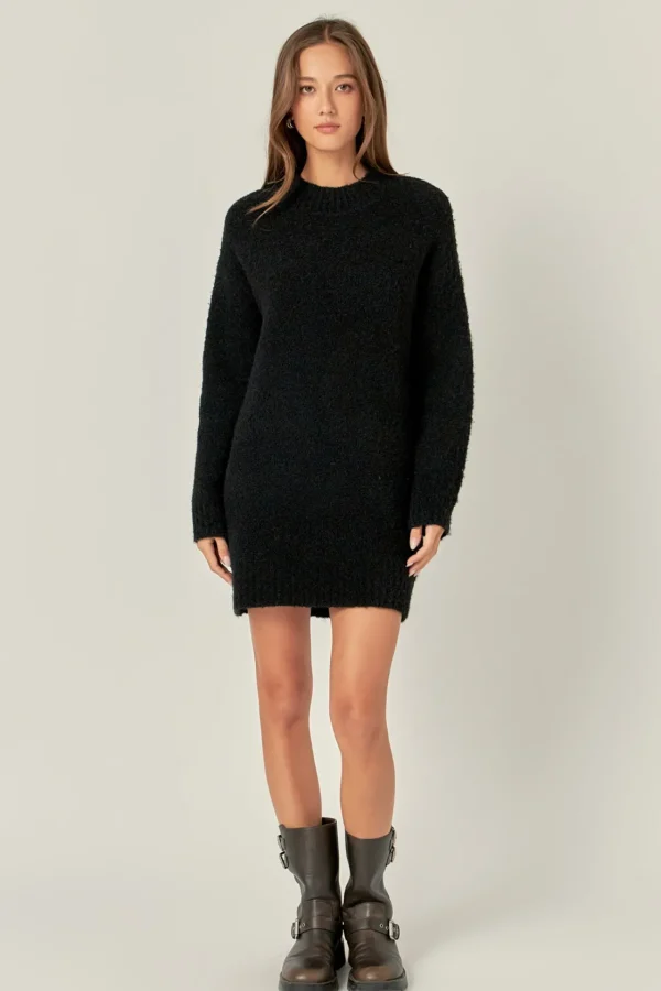 ENGLISH FACTORY Sweaters & Knits | Tops*- Cozy Round Sweater Dress