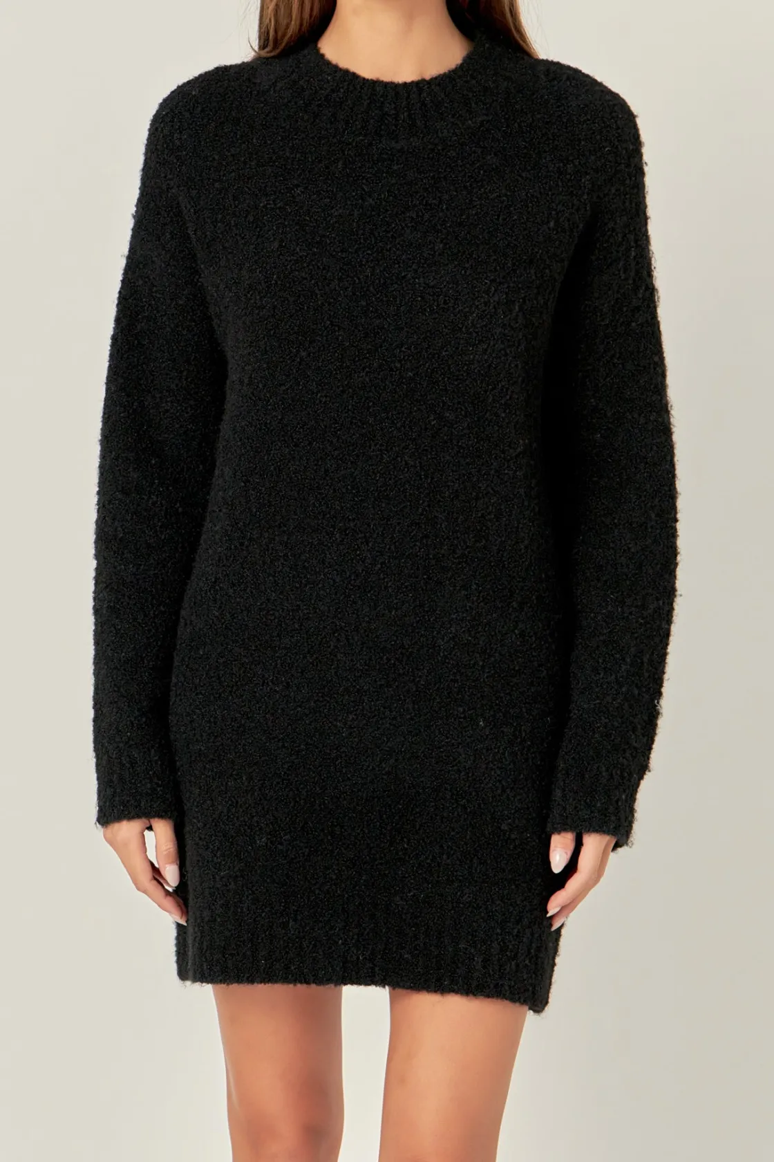 english_factory__cozy_rou_15.webp ENGLISH FACTORY Sweaters & Knits | Tops*- Cozy Round Sweater Dress