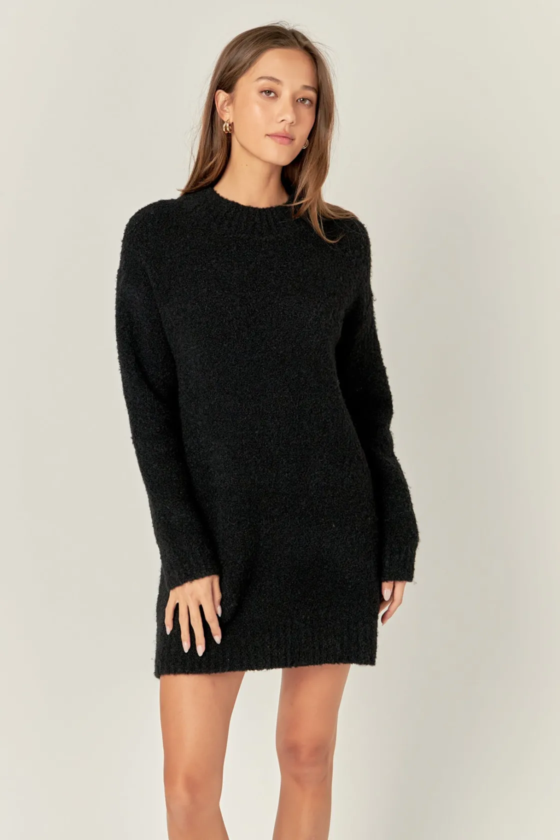 english_factory__cozy_rou_18.webp ENGLISH FACTORY Sweaters & Knits | Tops*- Cozy Round Sweater Dress