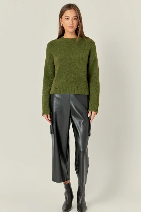 ENGLISH FACTORY Sweaters & Knits | Tops*- Cozy Roundneck Sweater