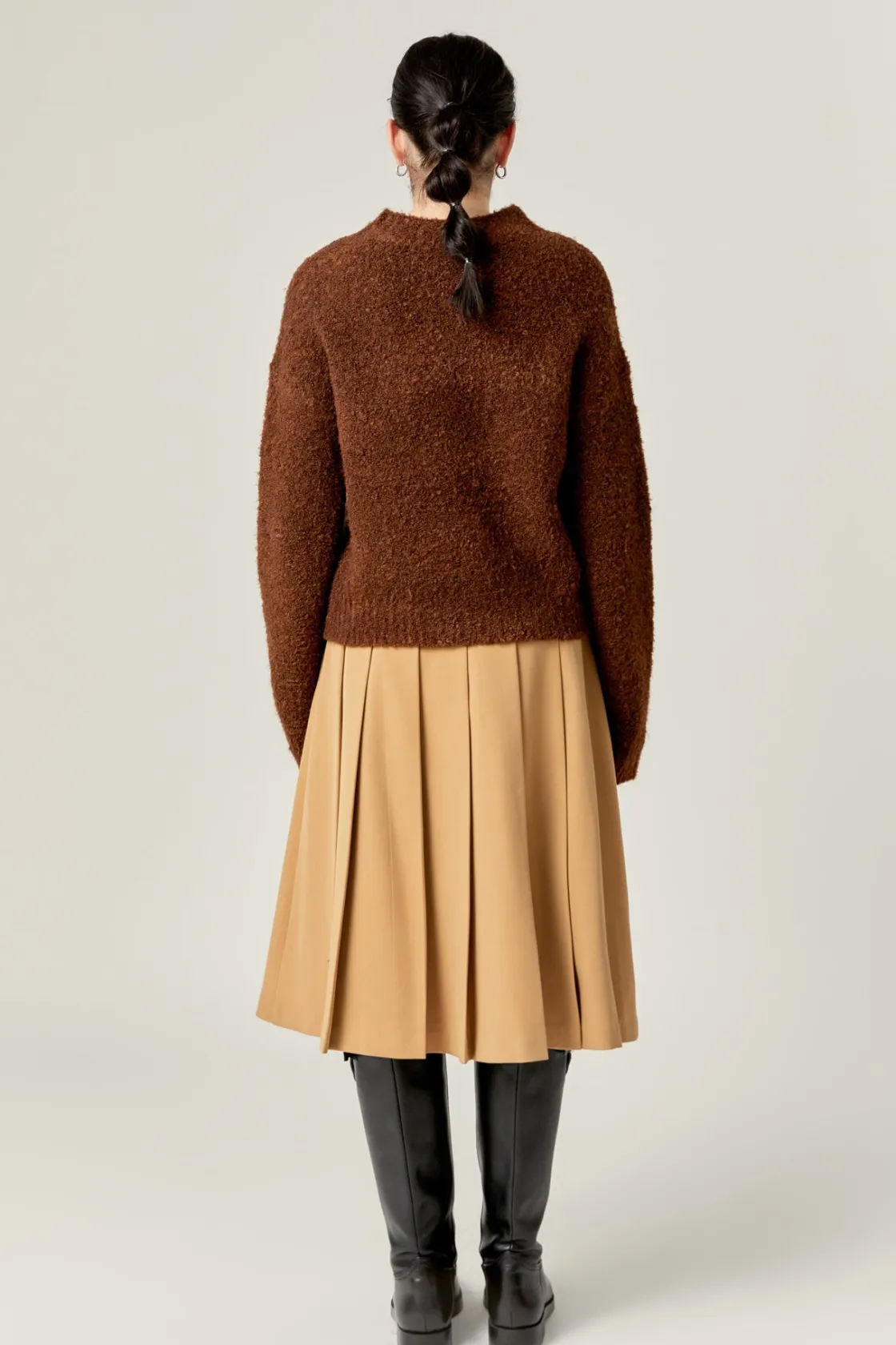 english_factory__cozy_rou_2-1.webp ENGLISH FACTORY Sweaters & Knits | Tops*- Cozy Roundneck Sweater