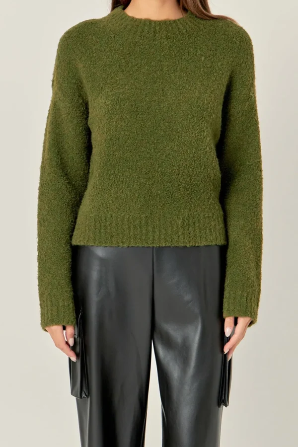 ENGLISH FACTORY Sweaters & Knits | Tops*- Cozy Roundneck Sweater