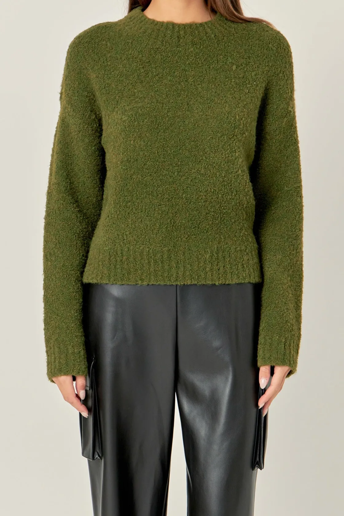 english_factory__cozy_rou_20.webp ENGLISH FACTORY Sweaters & Knits | Tops*- Cozy Roundneck Sweater