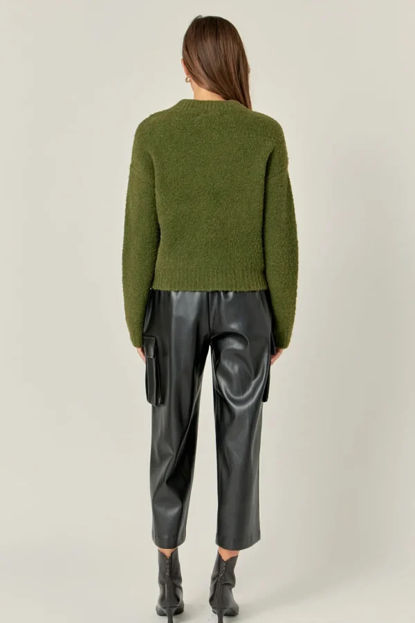 ENGLISH FACTORY Sweaters & Knits | Tops*- Cozy Roundneck Sweater
