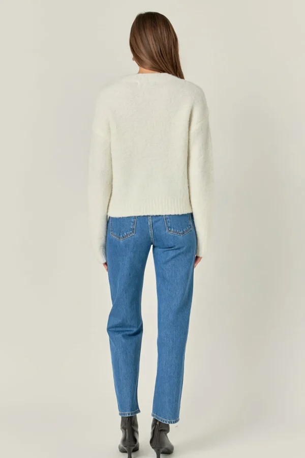ENGLISH FACTORY Sweaters & Knits | Tops*- Cozy Roundneck Sweater