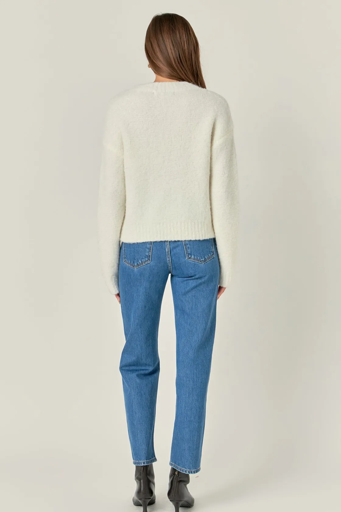 english_factory__cozy_rou_27.webp ENGLISH FACTORY Sweaters & Knits | Tops*- Cozy Roundneck Sweater