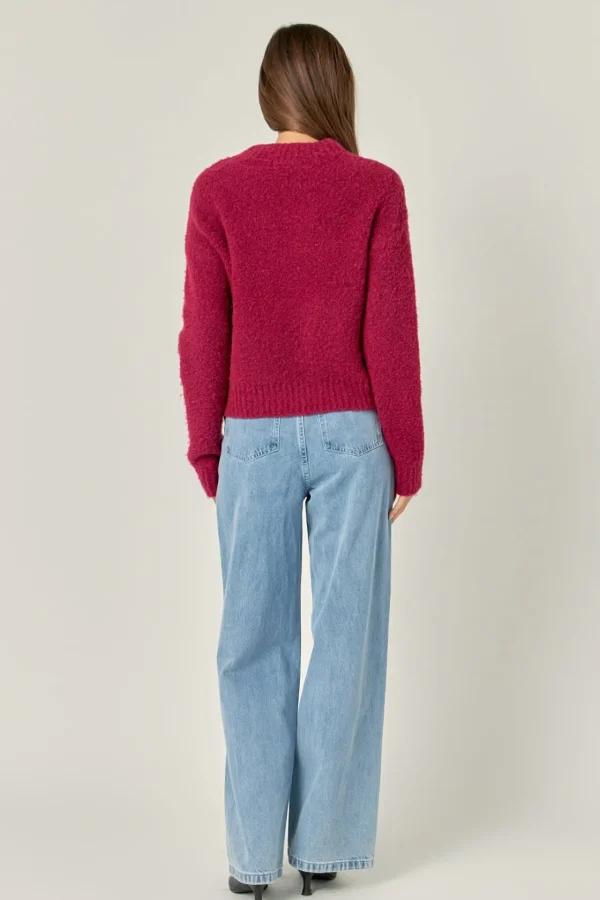 ENGLISH FACTORY Sweaters & Knits | Tops*- Cozy Roundneck Sweater